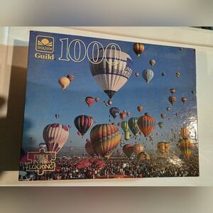 New, Unopened Golden Guild 1000 Piece Hot Air Balloon Puzzle